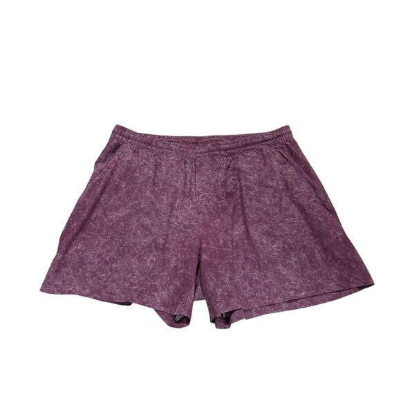 Lululemon Pace Breaker Linerless Short 5" Plum Men's Size XXL - Picture 1 of 9